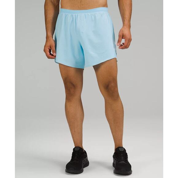 Lululemon Men Size L Fast Free Lined Short 6" BCHI Blue Chill NWT $88 - Picture 1 of 10